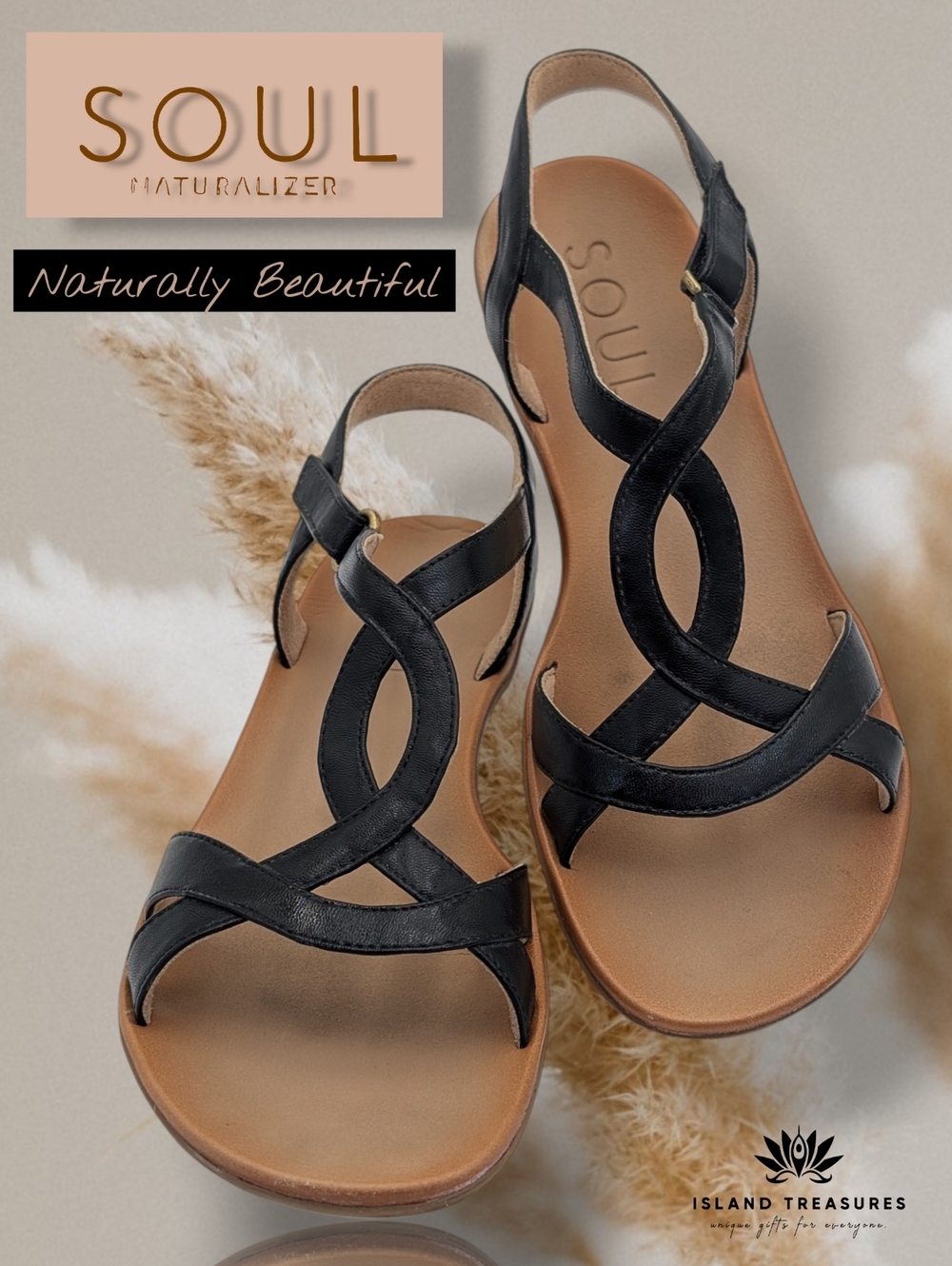 Soul naturalizer Solo Sandals Women's 9.5M Crisscross Straps Open Toe Cushioned